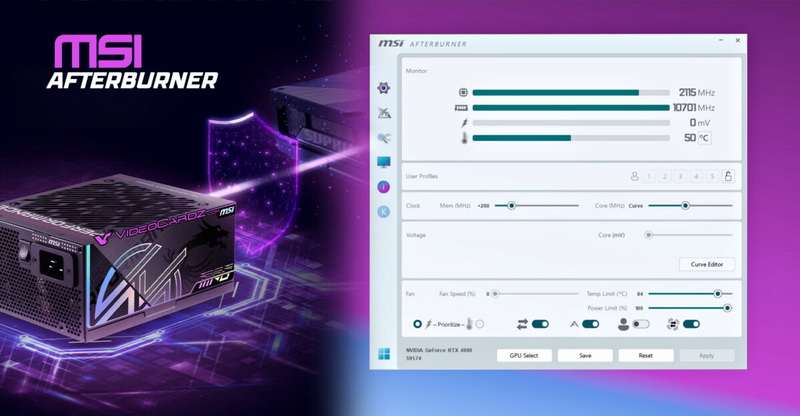 MSI has enhanced the safety of the RTX 5000 and RX 9000, adding a GPU Safeguard+ mode to Afterburner to protect connectors from melting.