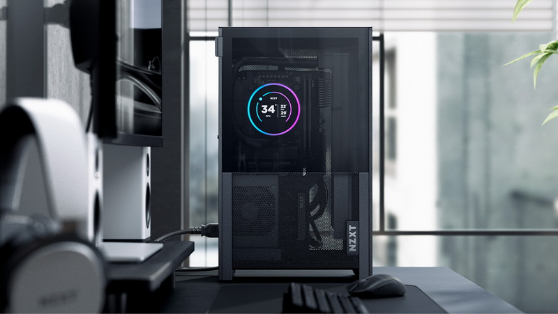 NZXT released a new compact case, the H2 Flow, and a power supply, the C850 SFX