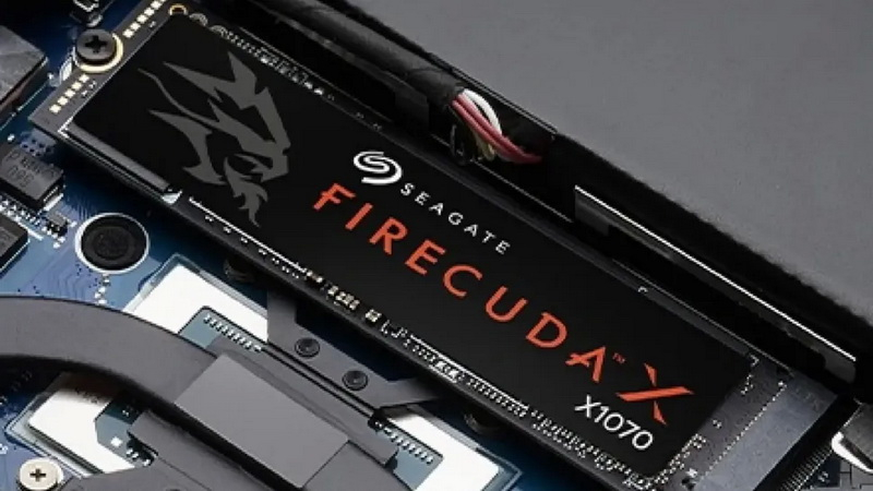 Seagate is releasing a new line of SSDs, the FireCuda X1070 PCIe 4.0, with read speeds exceeding 7 GB/s