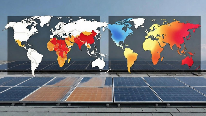The acceleration of global warming will worsen the wear and tear on rooftop solar panels—prices for “solar” electricity will rise without action.
