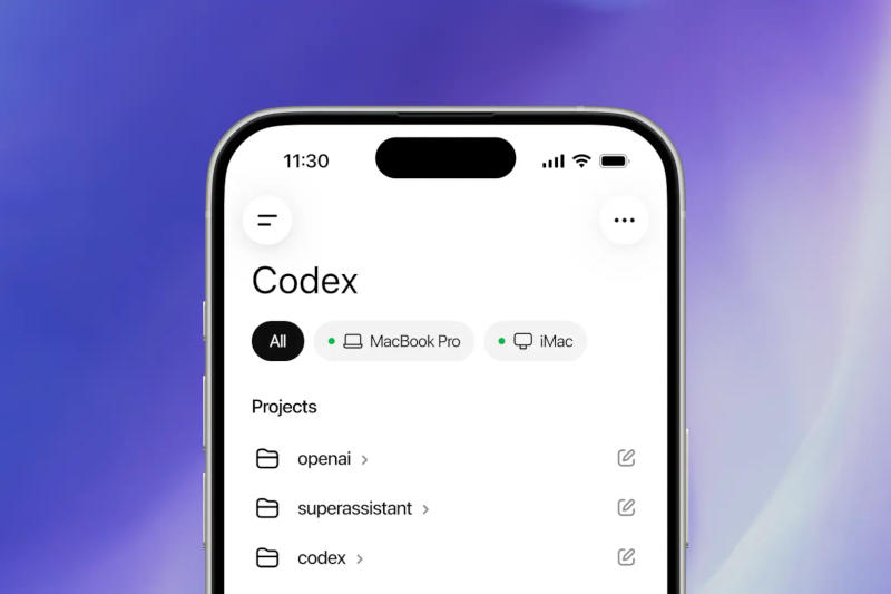 Now you can “wavecode” on the road: in the mobile version of ChatGPT a Codex has appeared