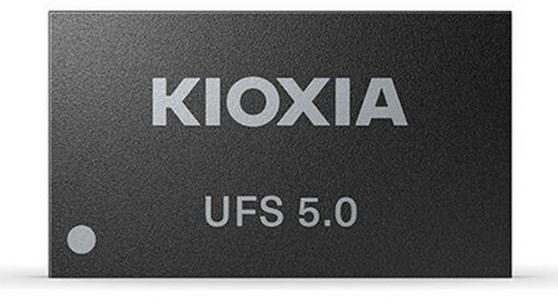 Kioxia has begun delivering test UFS 5.0 flash memory chips for new flagship phones