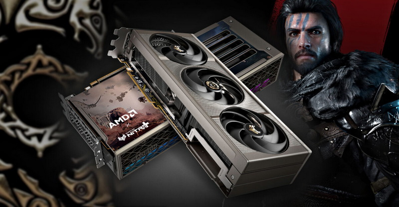 Sapphire unveiled the Radeon RX 9070 XT Nitro+ in a Crimson Desert game-inspired style