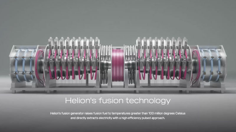 Helion Energy became the first private company to achieve D-T nuclear fusion and is already developing a power plant for Microsoft