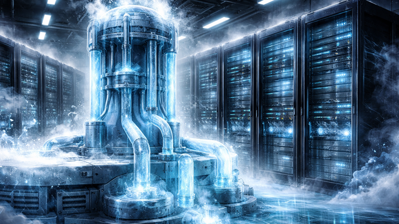 Chinese scientists have created a "shock freeze"—a method to cool AI servers in 20 seconds without refrigerant