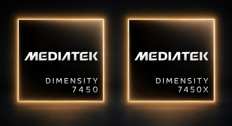 MediaTek has launched new processors Dimensity 7450 and Dimensity 7450X, aimed at gaming and foldable phones
