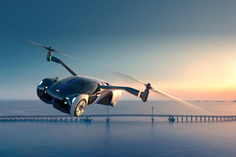 Xpeng from China plans to launch mass production of flying cars by 2027