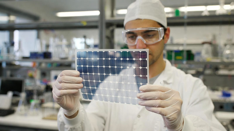 Spain has created "two-dimensional" solar panels that are perfectly suited for building facades