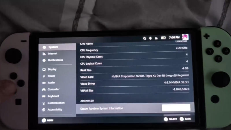 Nintendo Switch now supports Steam