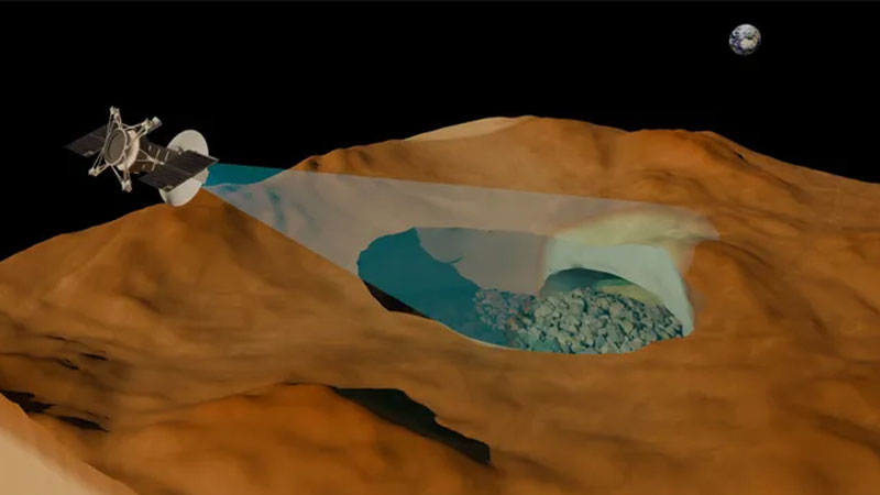 Legacy of the "Magellan" program: a multi-decimeter underground tunnel has been discovered on Venus