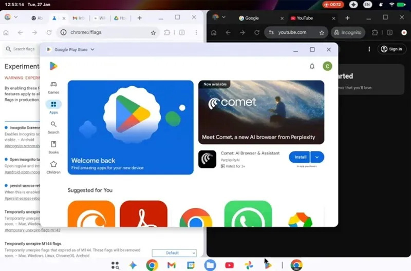 Google announced the merger of Android and Chrome OS into a single platform called Aluminium OS by 2026.
