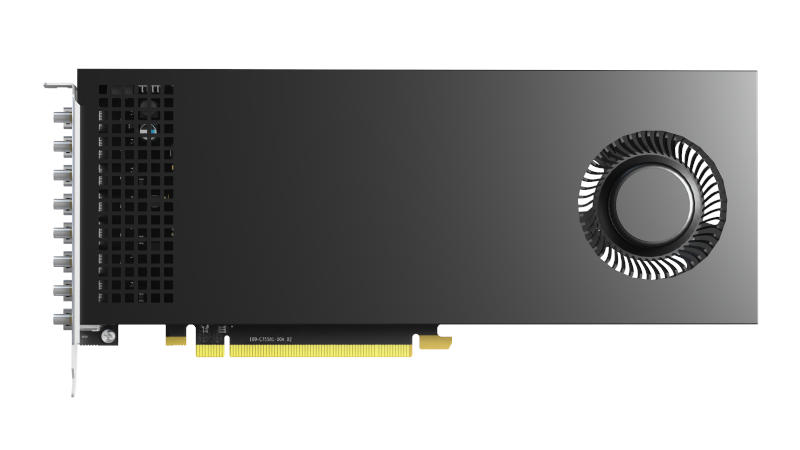 Matrox unveiled the Luma Pro graphics card, powered by two Intel Arc A380 processors and equipped with eight monitor ports
