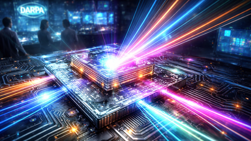 The United States is investing in the development of photonic chips for artificial intelligence, but it will have to break the laws of physics.