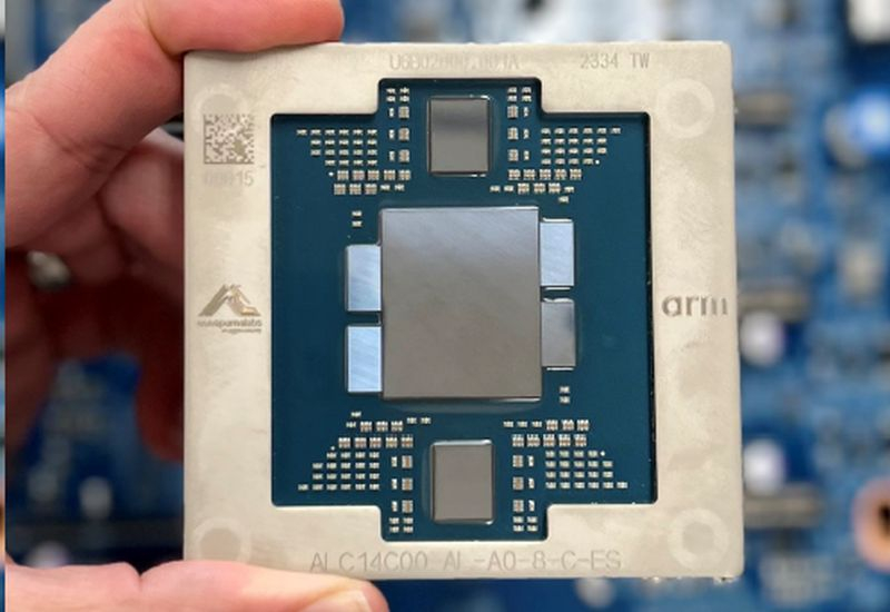 During the three‑year agreement, Meta acquires hundreds of thousands of Amazon Graviton chips.