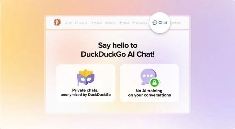 DuckDuckGo is introducing a voice chat with the AI bot Duck.ai, while ensuring data privacy