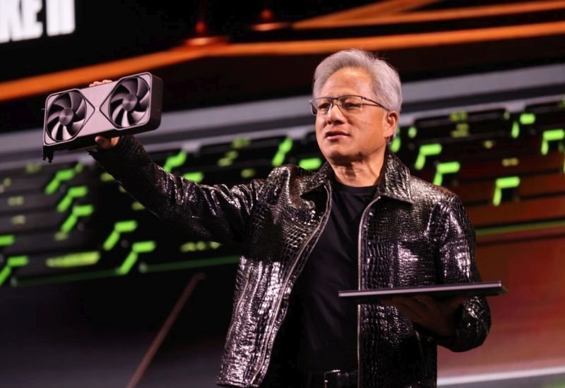 Nvidia shares are down 7% over the week, although quarterly results were quite good.