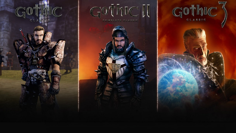 The classic Gothic trilogy will appear in Xbox and PlayStation versions by the end of November