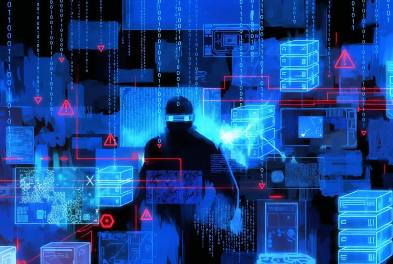 Kidnapping and online publication of confidential Los Angeles Police Department files by hackers