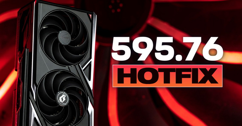 Nvidia released a corrective driver that fixes voltage regulation issues on GeForce RTX 5000 graphics cards