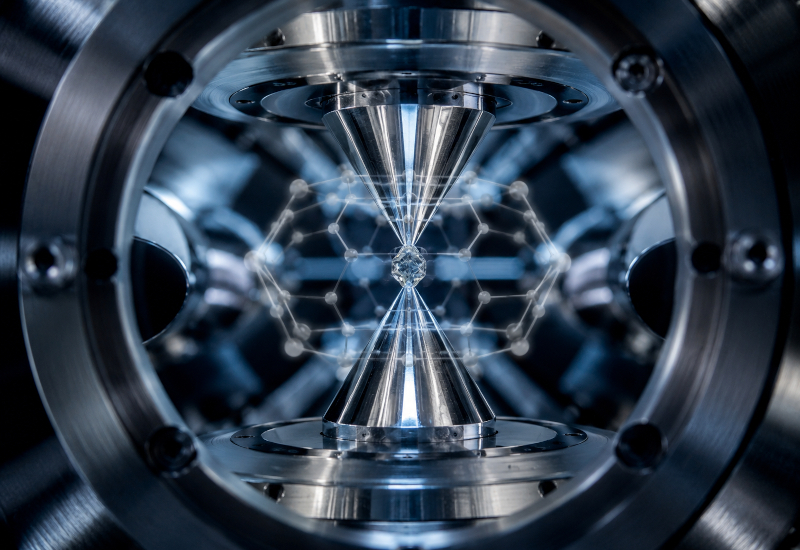 Chinese researchers mixed hundreds of nanodiamonds in a vacuum and uncovered the reason for their loss of hardness