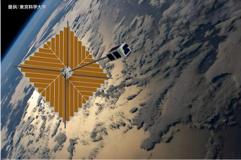 The Japanese satellite OrigamiSat‑2 successfully stabilized in orbit, increasing its area by 25 times.