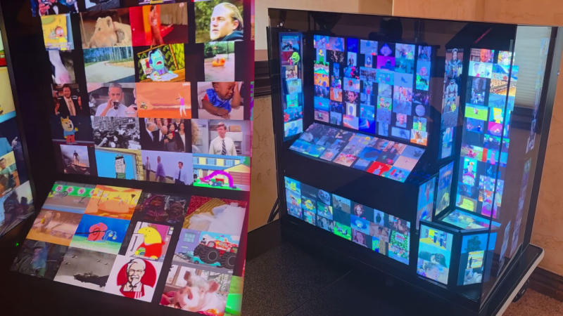 An enthusiast created the most "distraction-inducing" computer, filled with 15,000 GIF displays