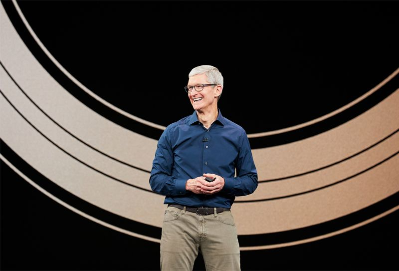 Tim Cook highlighted two key principles of Apple on the eve of the company's 50th anniversary.