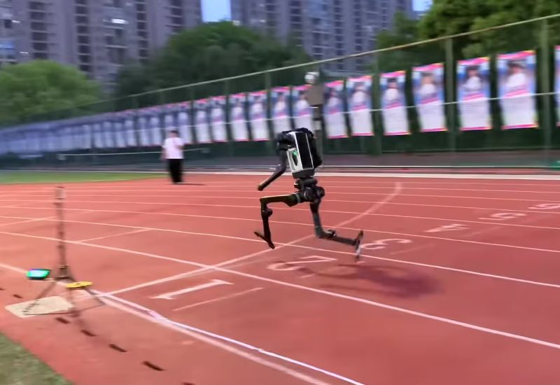 The Chinese robot Unitree H1 reached a speed of 10 m/s, setting a new record among androids.