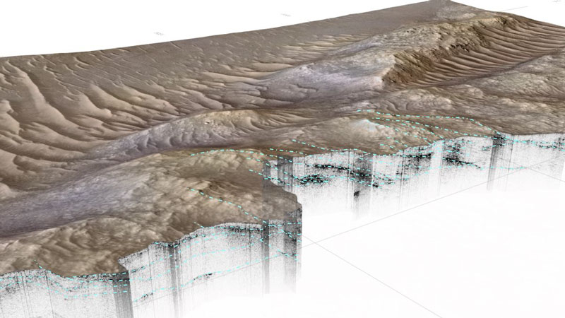 The Perseverance rover discovered an ancient river delta beneath the Martian surface.