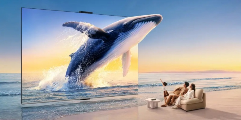 Huawei unveiled the Smart Screen S7 series—televisions featuring Super Mini-LED backlighting and refresh rates up to 300 Hz