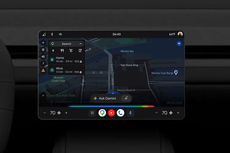 The Gemini AI assistant will be available on millions of machines equipped with Google services