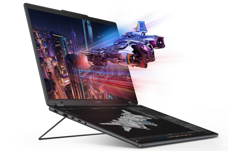 Lenovo launched a prototype of the Yoga Book Pro 3D laptop: dual displays and 3‑D imagery without glasses