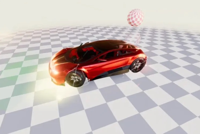 Toyota has developed its own game engine, but it will not be used in video games