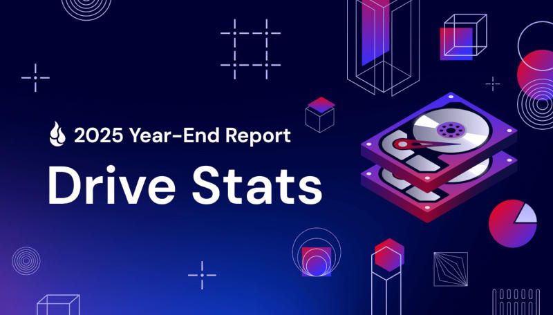 Backblaze identified the best and worst HDDs: the average failure rate in 2025 dropped to 1.36%.