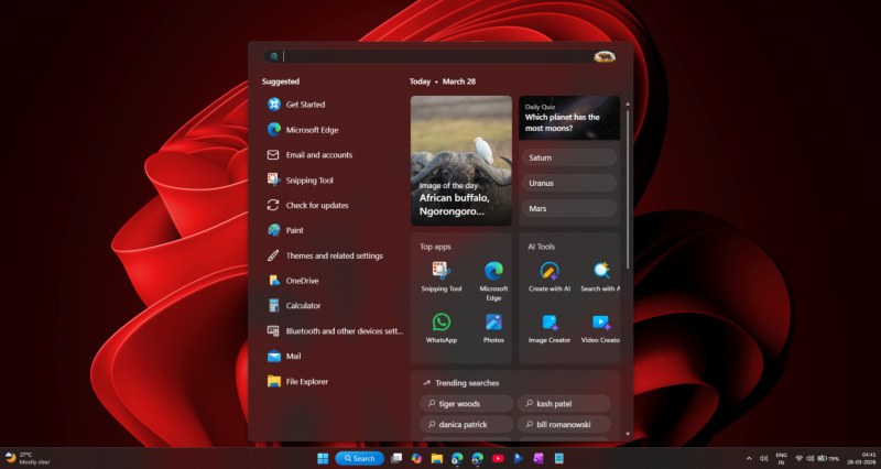 Microsoft will significantly improve search quality in Windows 11 after the summer criticism