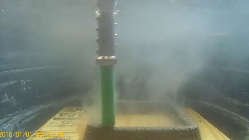 In the United States a submarine 3‑dimensional printer was developed for direct concrete printing on the ocean floor