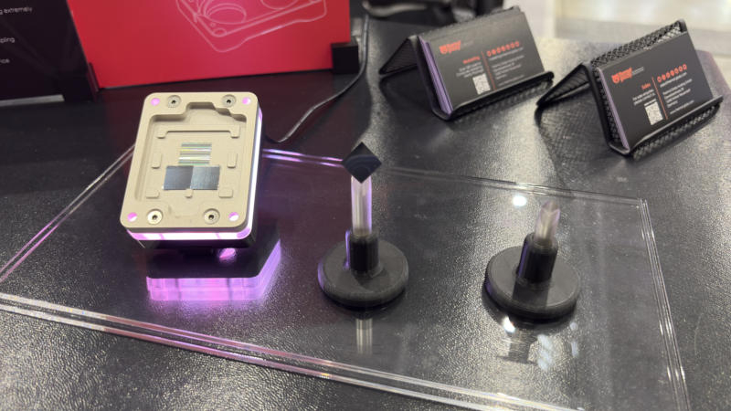 Thermal Grizzly unveiled a water block with diamond plates for sculpted CPUs—price €1500