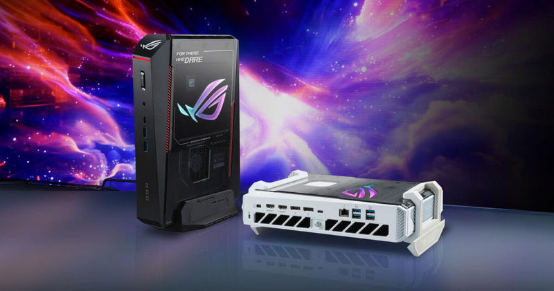 Asus has released the gaming mini-PC platform ROG NUC 16: three liters, more compact than the PlayStation 5, but priced seven to one and a half times higher.