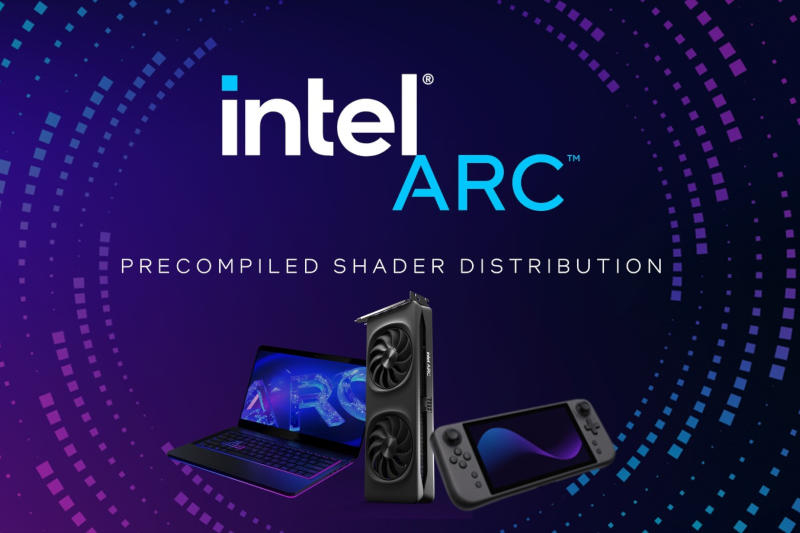 Intel unveiled drivers that include pre‑compiled shaders.