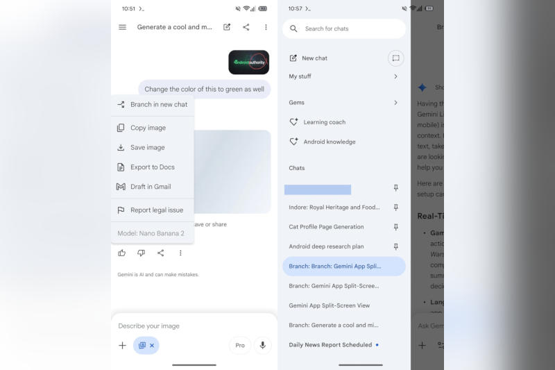 Google Gemini will launch dialogue segmentation—just like in ChatGPT