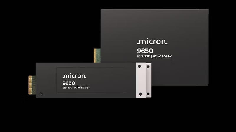 Micron has begun mass production of the world's first PCIe 6.0 SSD capable of reaching speeds up to 28,000 MB/s with the Micron 9650 module