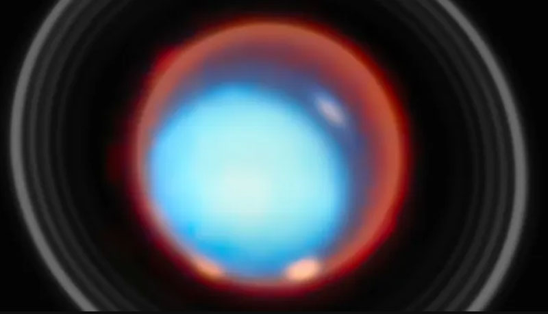 James Webb created the first three‑dimensional map of auroras on Uranus, where they are visible even at the equator.